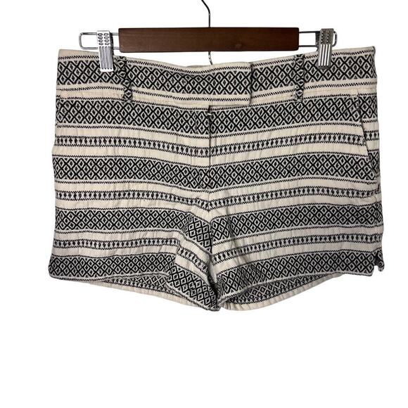 Ann Taylor loft women’s size 6 the Riviera striped texture pocketed shorts - Picture 1 of 7